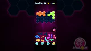Block Hexa Puzzleregular B Block 7 To 10 Levels Level-50