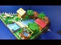 how to make model of village