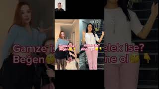 Kim Iyi Yapmış? Gamze Karta Melek Azad Yeni Tiktok Videosu 1.55 Boyunda Çantası Var Kolunda