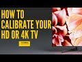 How To Calibrate HD TV 4K TV or UHD With Spectracal Calman X-rite i1 Display Pro
