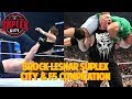 Brock Lesnar Suplex City & F5 Compilation