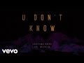 Justine Skye - U Don't Know (Lyric Video) ft. Wizkid