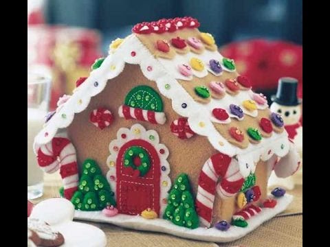 Пряничные домики из фетра своими руками Пряничные домики из фетра своими руками