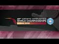 2018 Artistic World Championships - Men's Podium Training
