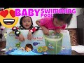 Unboxing Kolam Renang Mainan Anak Bayi - Unboxing Baby Swimmi...