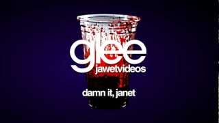 Watch Glee Cast Damn It Janet video