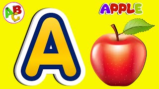 A Is For Apple Abc Phonics Song For Kids A A Apple Alphabet Song Learning Video For Toddlers