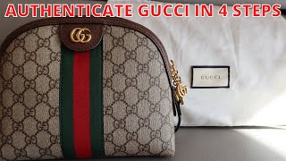 AUTHENTICATE A GUCCI HANDBAG IN 4 STEPS! / Is your Gucci handbag real or fake?!