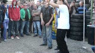 Eliava Freestyle Max Machaidze & Yarrow Slaps With A Local Go-Go Dancer