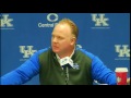 Kentucky Wildcats TV: Coach Stoops Press Conference