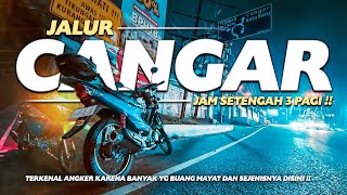 Menguji Motor Rakitan Sendiri Lewat Jalur Cangar Dini Hari Jam Segini Masih Sepi, Dingin, & Gelap.