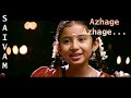 Azhage Azhage II Saivam II Lyrical Video II  Full Song With Lyrics II Reworked by Ajori II AjosWorld