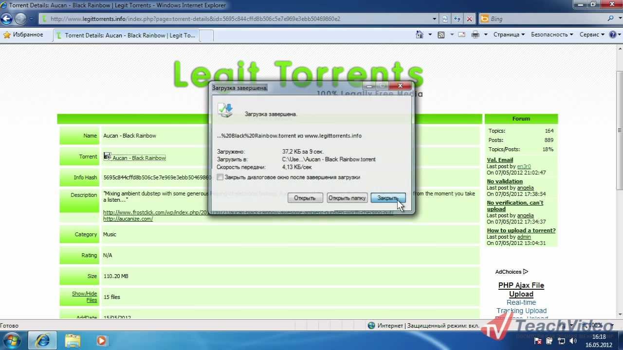 Details For Torrent 17