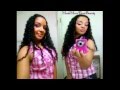 Quick Easy Crimped Wavy Hair Style : Braid Out Tutorial : How To No Heat Cute Hairstyles