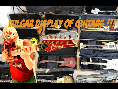 L'Incroyable Nero Vulgar Display of Guitars #ibanez #Ibanez family #guitarcollection L'Incroyable Nero Vulgar Display of Guitars #ibanez #Ibanez family #guitarcollection
