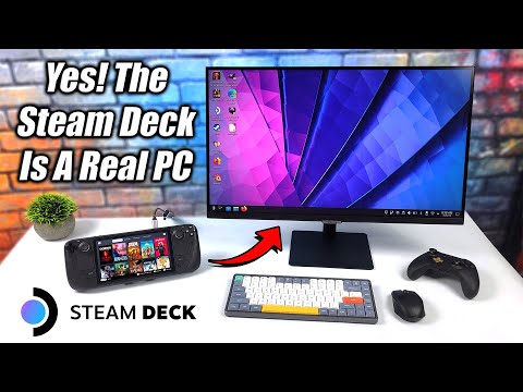 Yes, You Can Use the Steam Deck Like A Real PC! It&#039;s Awesome! Desktop Mode Hands-On