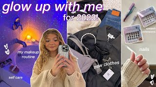 Play this video GLOW UP WITH ME 2023 winter clothing haul, makeup routine, nails, eyelash extensions, amp self-care!