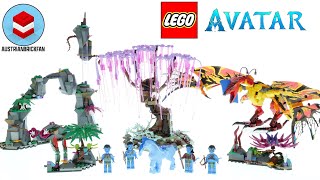 Lego Avatar 75574 Toruk Makto & Tree Of Souls - Lego Speed Build Review
