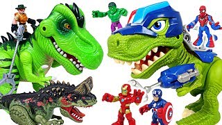 Minions were capture by dinosaur! Marvel Avengers Spider Man & Police dinosaur! Go!- DuDuPopTOY Minions were capture by dinosaur! Marvel Avengers Spider Man & Police dinosaur! Go!- DuDuPopTOY