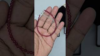 High Quality Garnet Anklets Unboxing Watch Like And Subscribe.