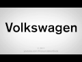 prononcer volkswagen