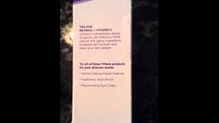 Trilane Retinol Vitamin C Anti-Aging Moisturizer
