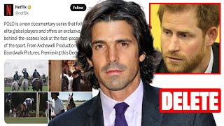 Nacho Figueras Demands Harry To Remove His Footage From Polo Doentary No Thanks