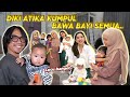 DIKI ATIKA DATENG BAWA BAYI.. lucu banget baby date!!!