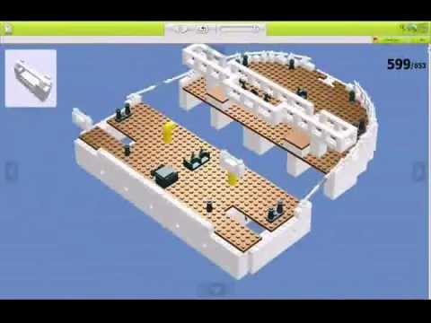 VIDEO : the making of lego titanic (ldd) - update for all link requests! ** download link to my personal site: http://www.mariopilot.heliohost.org/files/ ...