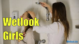 Wetlook Group Girls | Wetlook Shower Girls | Wetlook Light Clothes
