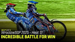 An Incredible Battle In Heat 12 - 2025 Wroclawsgp Fim Speedway Grand Prix