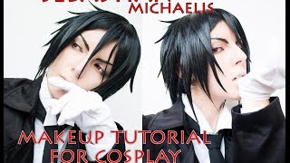 Sebastian Michaelis - Kuroshitsuji - Makeup tutorial for cosplay