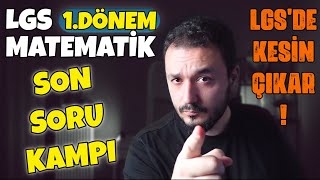 LGS Matematik FULL TEKRAR | Son Soru Kampı❗️Yeni Nesil❗️