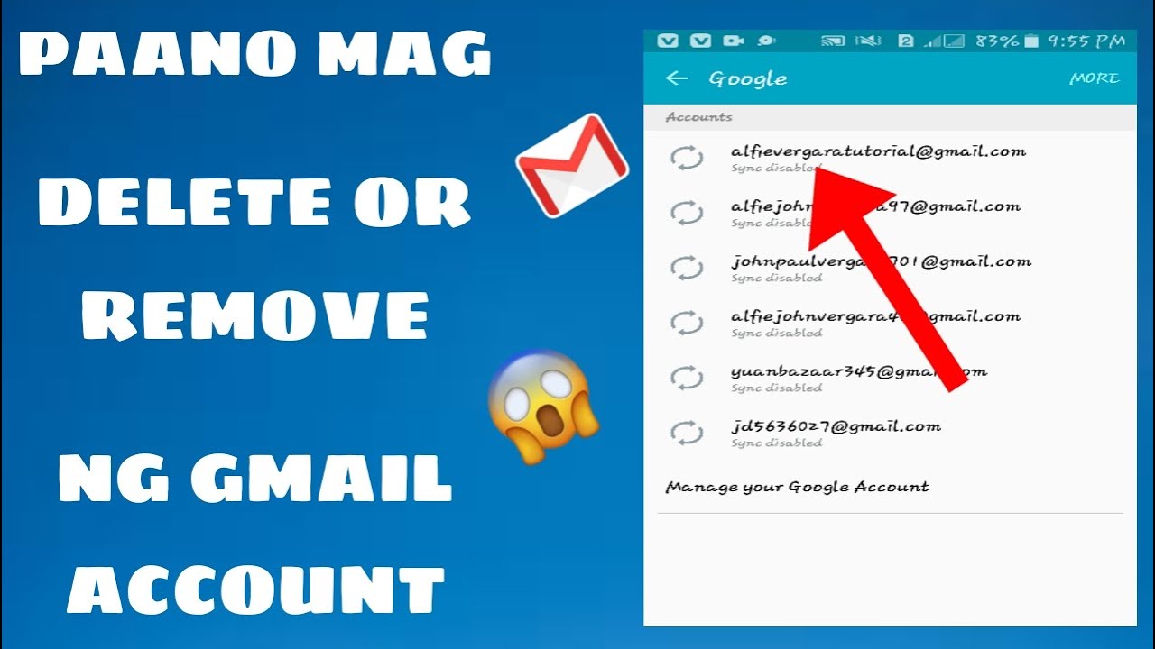 How to Delete or Remove a Gmail Account in Gmail How to Delete or Remove a Gmail Account in Gmail