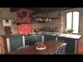 La cucina rustica in muratura di Zaccaria Monguzzi