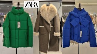 Zara Womens Jackets & Coats New Winter Collection October 2025