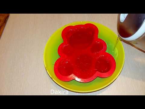 Как сделать желейного медведя из желатина и воды Как сделать желейного медведя из желатина и воды