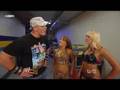 WWE RAW-John Cena,Mickie & Kelly Kelly Backstage