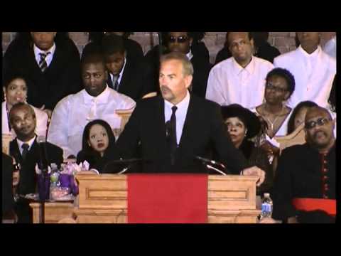 In Loving Memory of Whitney - Houston's funeral - Kevin Costner's full emotional speech