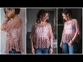 Step-by-Step: How to Crochet the Special Stitches for the Stunning, Eye-Catching Babylonica Top!
