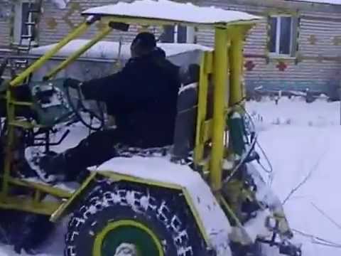 Самодельный минитрактор классика Самодельный минитрактор классика