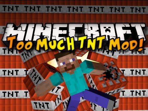 Minecraft Too Much TNT Mod - w/ NEW INTRO! (HD)