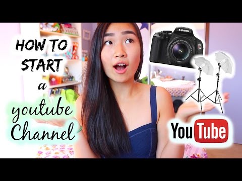 How to Start a YouTube Channel! (Using Music, Getting Views, Cameras, etc.)