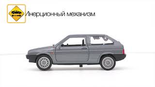 Металлическая Модель «Lada 2108 «Спутник», Технопарк 2108-12-Gy