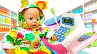 Видео Куклы - Беби Анабель В Магазине Одежды! - Весёлые Игры Одевалки Для Девочек С Baby Doll