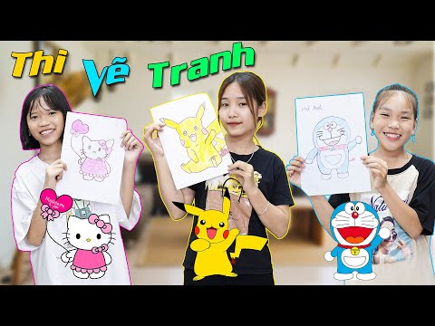 Cuộc Thi Vẽ Nhân Vật Hoạt Hình ♥ Minh Khoa TV