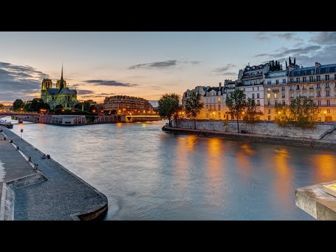 The streets of Paris with Jazz music # 2
