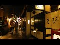 大阪・夜の法善寺横丁を歩く