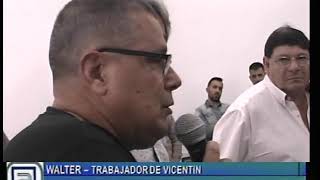 WALTER, TRABAJADOR DE VICENTIN. REUNIÓN POR LA SITUACIÓN DE LOS TRABAJADORES DE VICENTIN