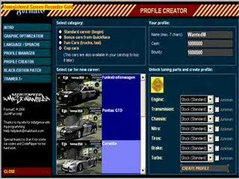 nfs most wanted cheats ps2